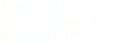 A quick guide to  help you achieve  printing success