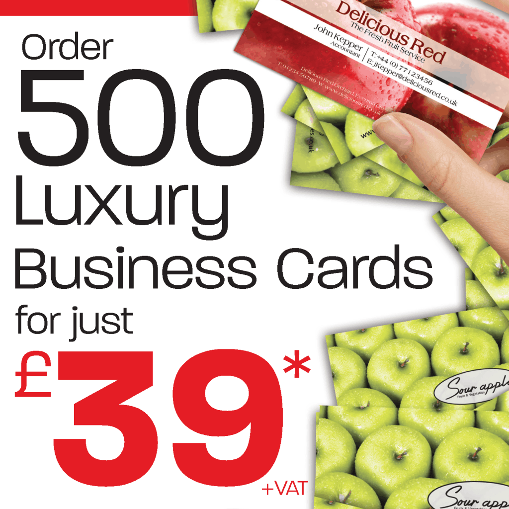 Luxury Business Cards - £39