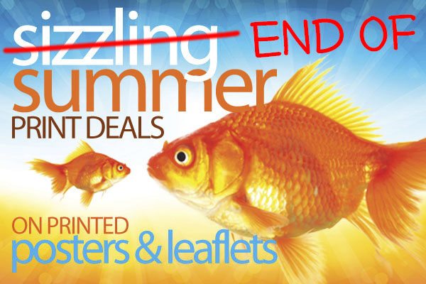 End of summer print deals at print colchester