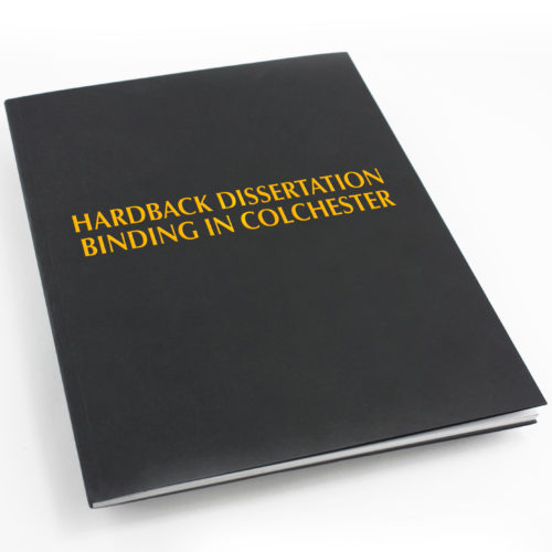 Hardback dissertation printing in Colchester